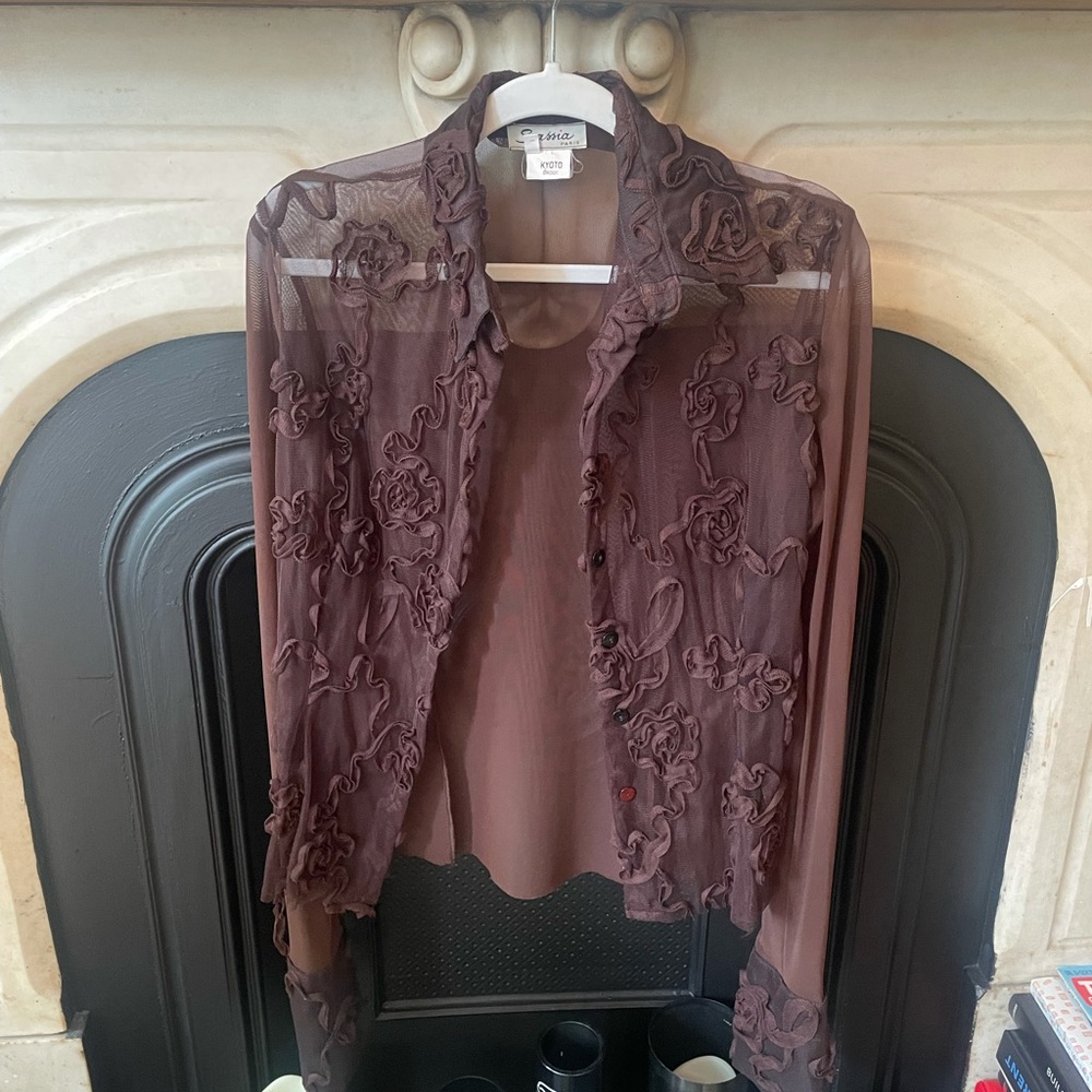 Vintage Paris Blouse S